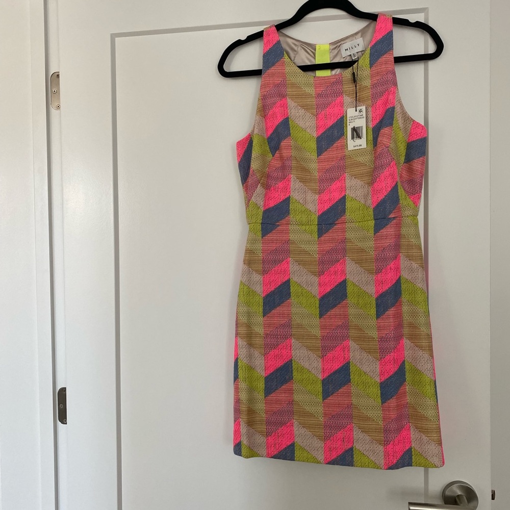 Milly Slim Shift Dress